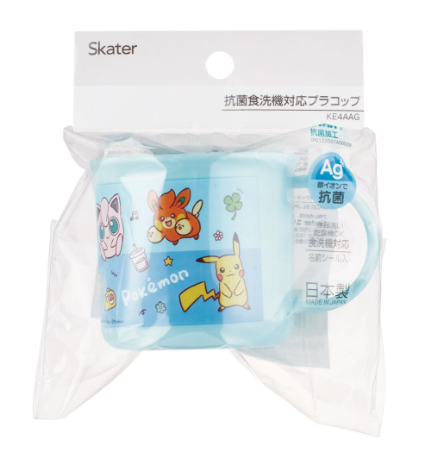 (Pre-Order) Skater Antibacterial Dishwasher-Safe Plastic Cup, 200ml, Pokémon Joyful