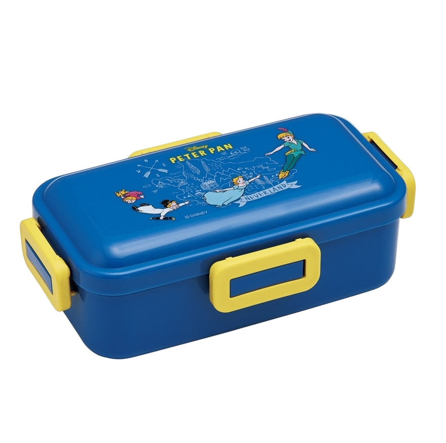 (Pre-Order) Skater ntibacterial Soft Bento Box, 1 Tier/530ml, Keeps Side Dishes Crushed, Peter Pan