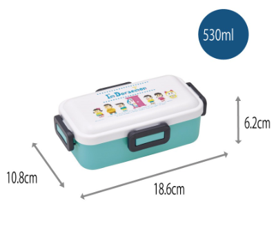 (Pre-Order) Skater Antibacterial 1-tier/530ml, Doraemon dot design