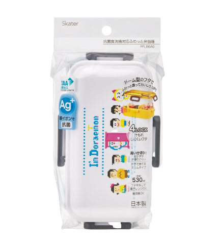 (Pre-Order) Skater Antibacterial 1-tier/530ml, Doraemon dot design