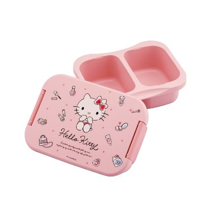 (Pre-Order) Skater Antibacterial, separate lunch box, 500ml capacity,Hello Kitty