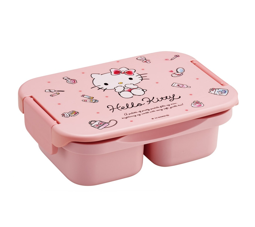 (Pre-Order) Skater Antibacterial, separate lunch box, 500ml capacity,Hello Kitty