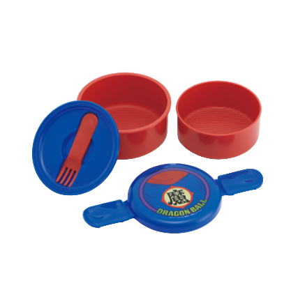 (Pre-Order) Skater Round Lunch Box, 2 Tiers, 500ml, Dragon Ball, Demon