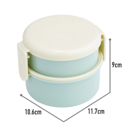 (Pre-Order) Skater Round Lunch Box, 2 Tiers, 500ml, Dragon Ball, Demon