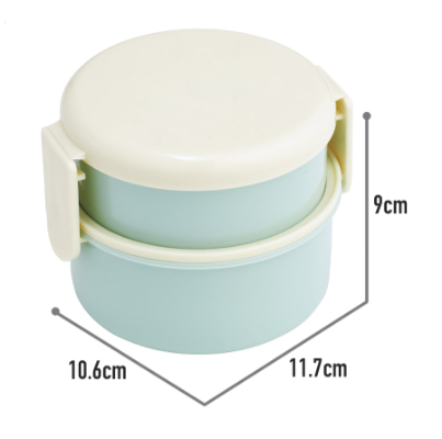 (Pre-Order) Skater Round Lunch Box, 2 Tiers, 500ml, Dragon Ball Turtle