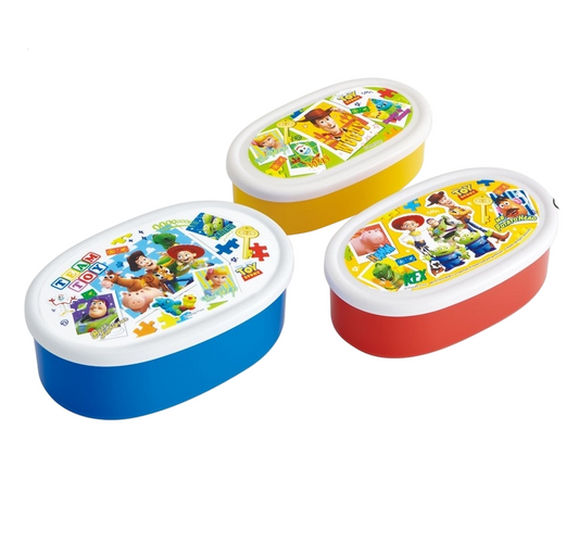 (Pre-Order) Skater Set of 3 Toy Story 24 Lunch Boxes, Antibacterial
