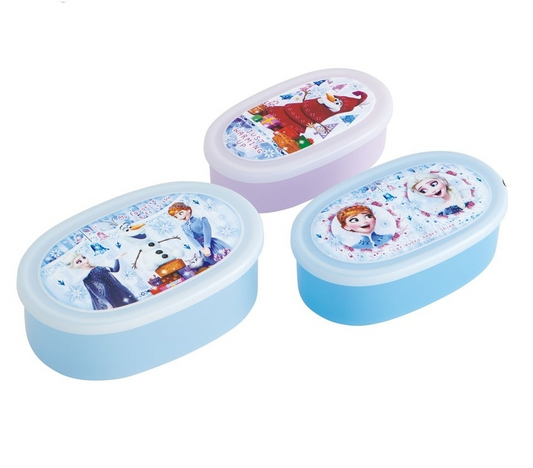 (Pre-Order) Skater Set of 3 Antibacterial Sealable Lunch Boxes, Storage Containers, Frozen
