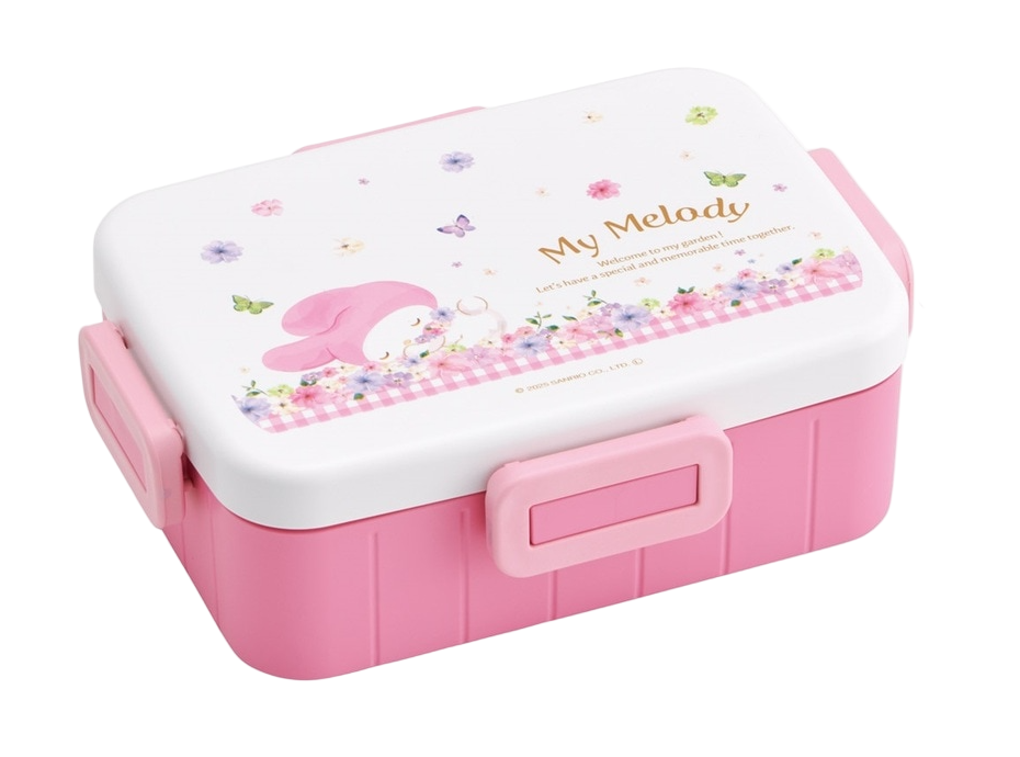 (Pre-Order) Skater Lunch Box 1 Tier Adult 650ml Cute My Melody
