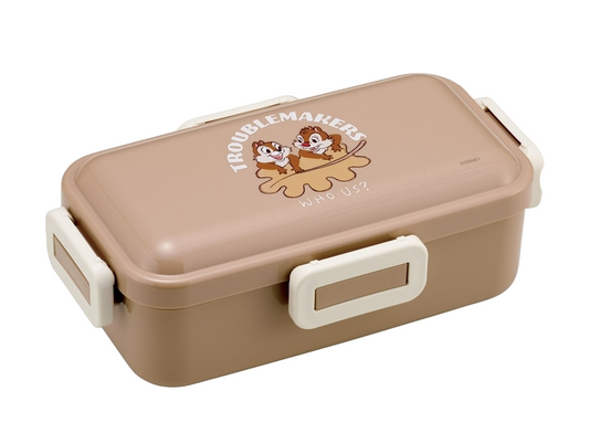 (Pre-Order) Skater Side dishes don't collapse easily Fluffy bento box 1 tier/530ml Chip & Dale Autumn