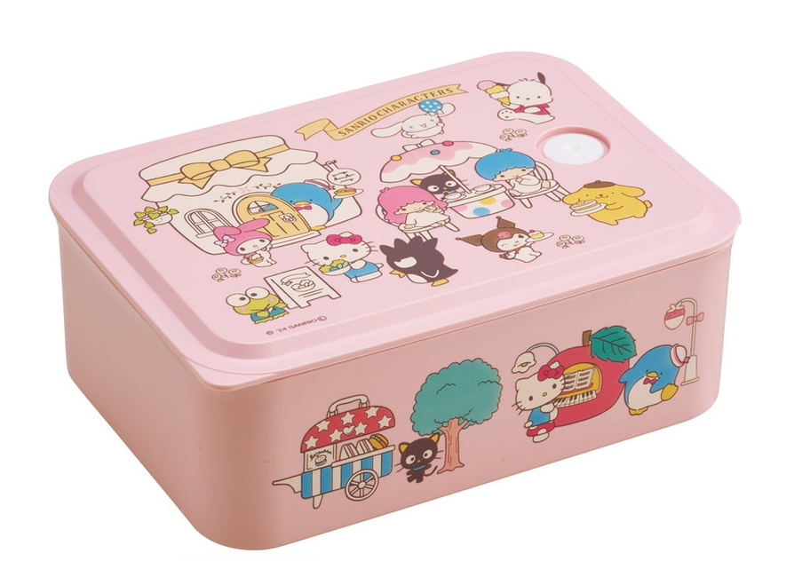 (Pre-Order) Skater Lunch Box 700ml Lunch Case M 1 Tier Lunch Box Lunch Box Vacation Biomass skater Sanrio Character village Kitty Kuromi