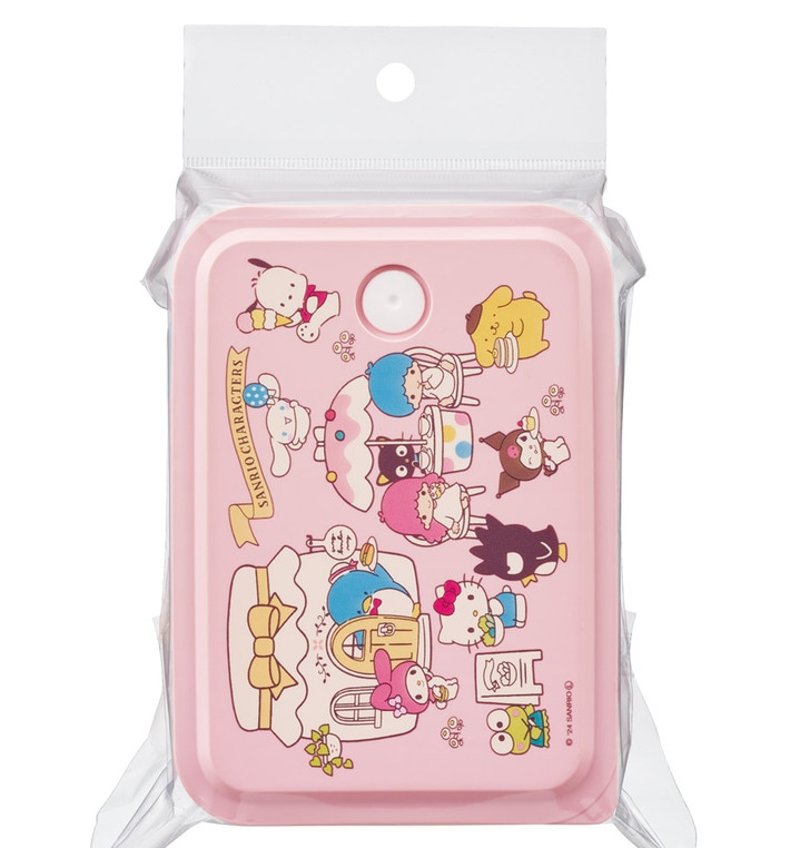 (Pre-Order) Skater Lunch Box 700ml Lunch Case M 1 Tier Lunch Box Lunch Box Vacation Biomass skater Sanrio Character village Kitty Kuromi