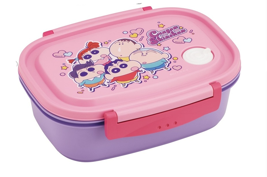 (Pre-Order) Skater Lunch Box 1 Tier Range Compatible Dishwasher Compatible Lunch Box 720ml Student Kids Lunch Box skaterCrayon Shin-chan