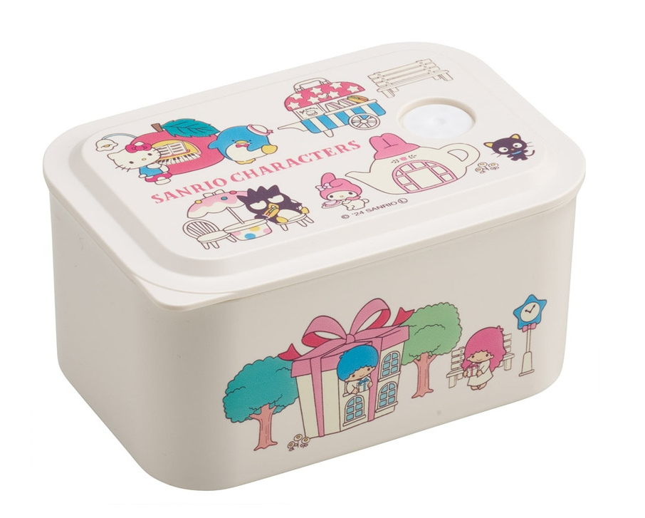 (Pre-Order) Skater Lunch Box 320ml Lunch Box S 1 Tier anrio Character village Kitty My Melo