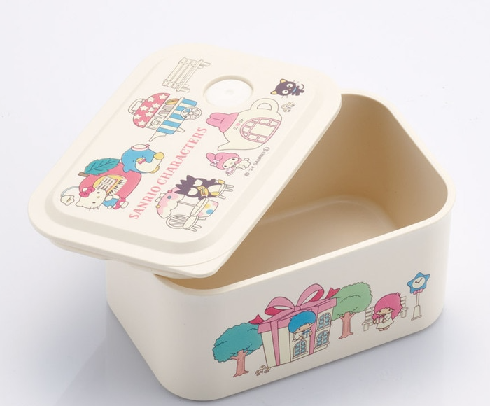 (Pre-Order) Skater Lunch Box 320ml Lunch Box S 1 Tier anrio Character village Kitty My Melo