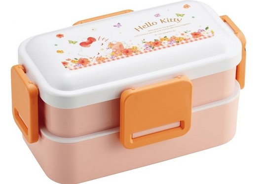 (Pre-Order) Skater Lunch Box 600ml Cute Kitty Hello