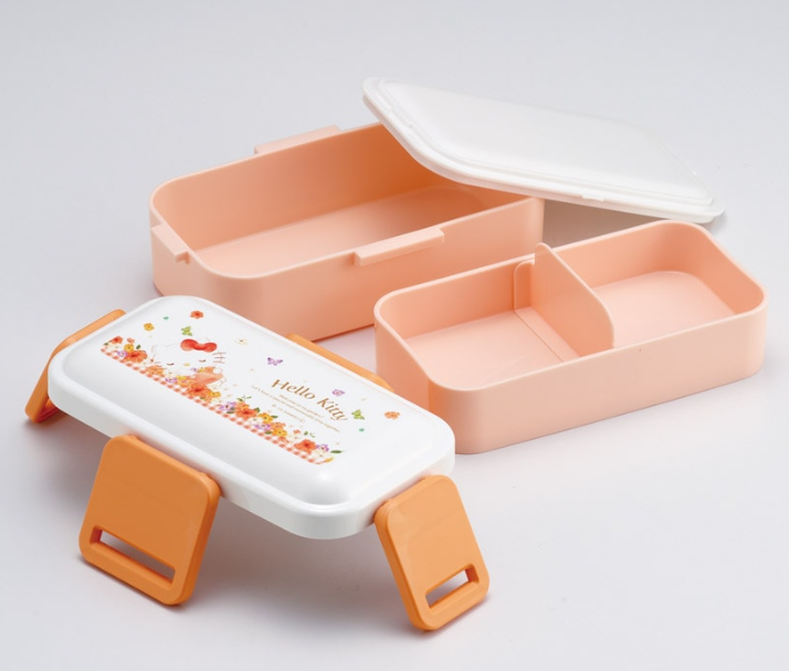 (Pre-Order) Skater Lunch Box 600ml Cute Kitty Hello