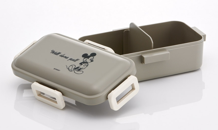 (Pre-Order) Skater Side dishes are not easy to crush Fluffy Bento Box 1 tier/530ml Mickey