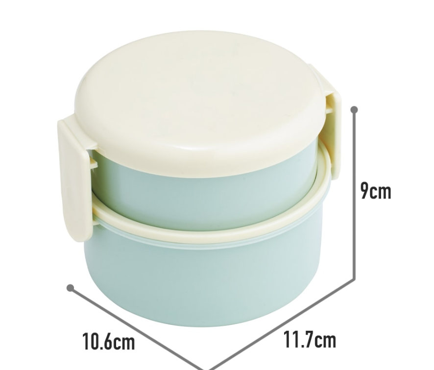 (Pre-Order) Skater Lunch Box Two-Tier 500ml Cinnamon Sanrio