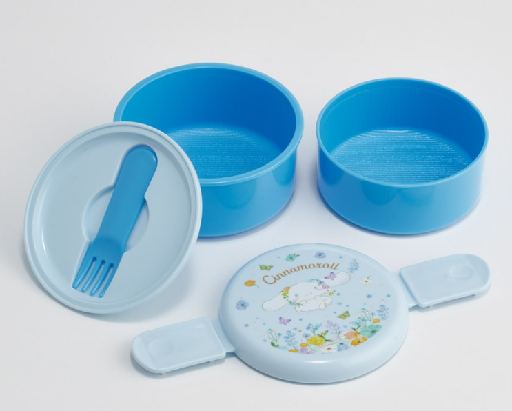 (Pre-Order) Skater Lunch Box Two-Tier 500ml Cinnamon Sanrio