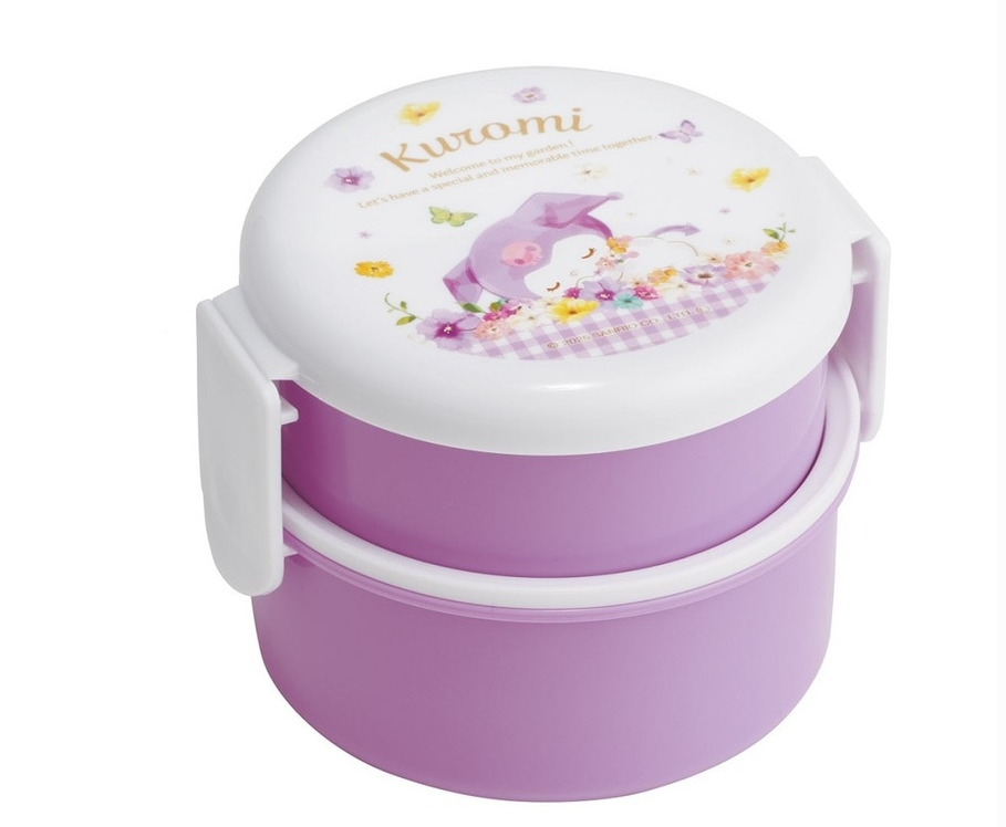 (Pre-Order) Skater Lunch Box Two-Tier 500ml  Kuromi