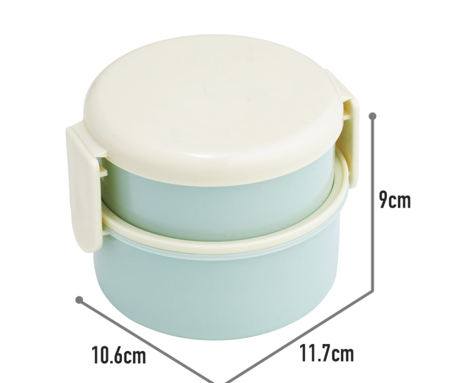 (Pre-Order) Skater Lunch Box Two-Tier 500ml  Kuromi