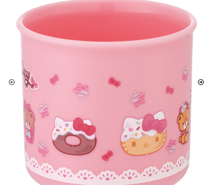 (Pre-Order) Skater Plastic Cup Kindergarten 200ml Children's Plastic Cups Hello Kitty