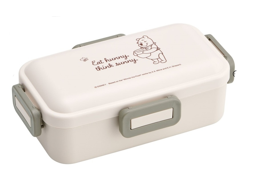 (Pre-Order) Skater Side dishes are not easy to crush Fluffy Bento Box 1 tier/530ml Winnie the Pooh