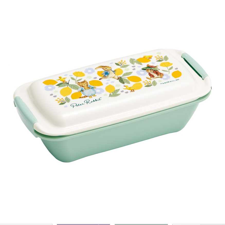 (Pre-Order) Skater Peter Rabbit (Citron) 530ml Lunch Box with Easy-to-Remove Seal