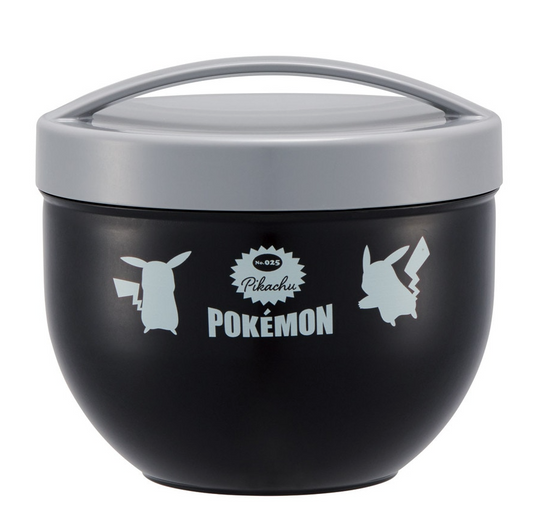 (Pre-Order) Skater Bento Box, Donburi-Shaped, 840ml Capacity Pokémon