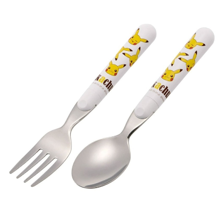 (Pre-Order) Skater Character Spoon and Fork Set Pokémon, Pikachu