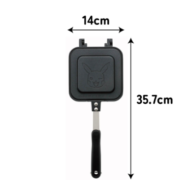 (Pre-Order) Skater Hot Sandwich Maker Pikachu 23