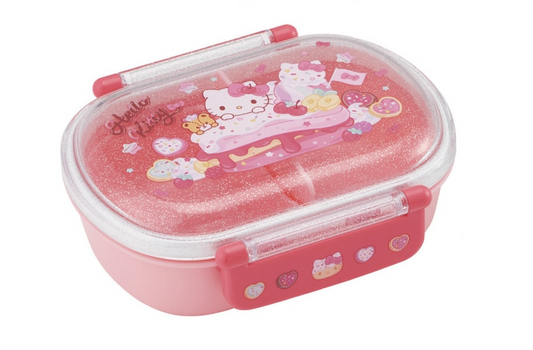 (Pre-Order) Skater Lunch Box Single-Stage Range Compatible Dishwasher Compatible Lunch Box 360ml Hello Kitty