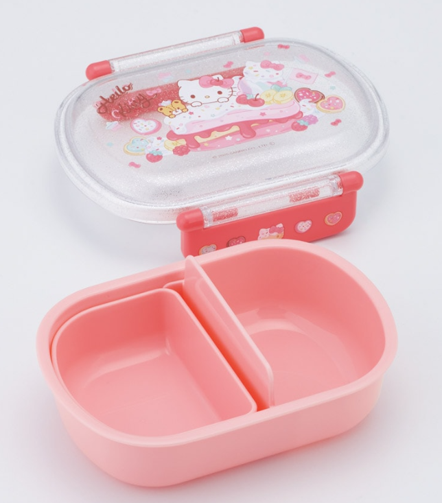 (Pre-Order) Skater Lunch Box Single-Stage Range Compatible Dishwasher Compatible Lunch Box 360ml Hello Kitty