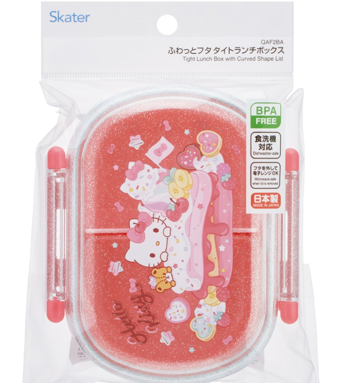 (Pre-Order) Skater Lunch Box Single-Stage Range Compatible Dishwasher Compatible Lunch Box 360ml Hello Kitty