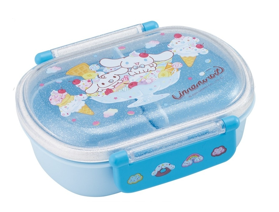 (Pre-Order) Skater Lunch Box Single-Stage Range Compatible Dishwasher Compatible Lunch Box 360ml Cinnamon