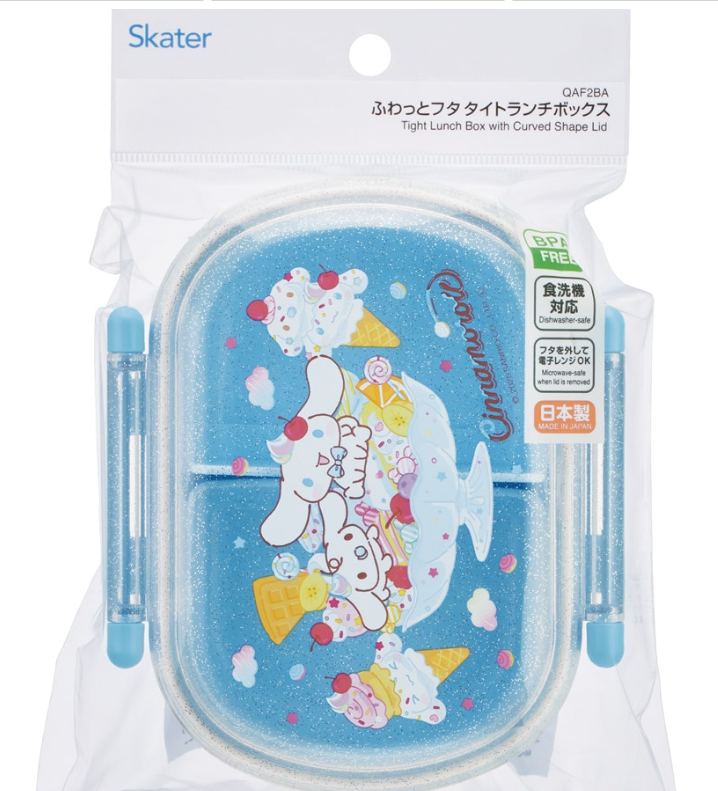 (Pre-Order) Skater Lunch Box Single-Stage Range Compatible Dishwasher Compatible Lunch Box 360ml Cinnamon