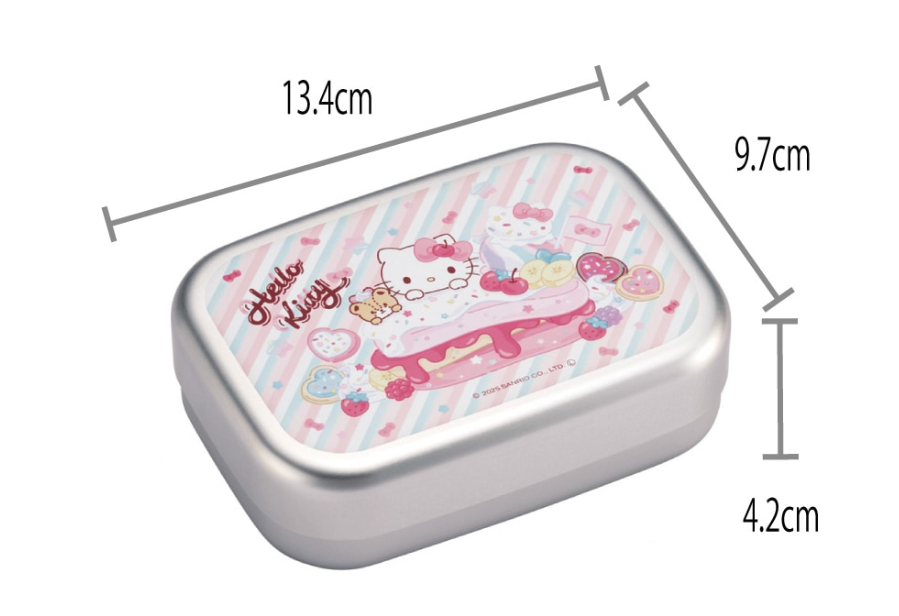 (Prew-Order) Skater Aluminum Lunch Box with Core Child 370ml Hello Kitty