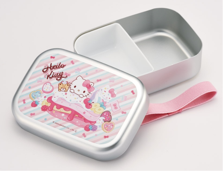 (Prew-Order) Skater Aluminum Lunch Box with Core Child 370ml Hello Kitty