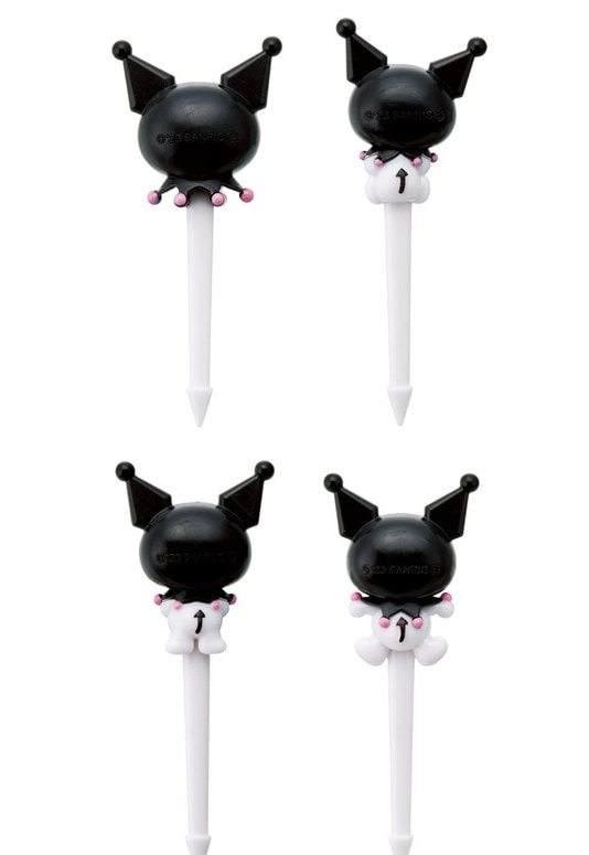 (Pre-Order) Skater Lunch Pick 4 Packs Lunch Pick Lunch Box Pick Skewer Bento Decoration Kuromi