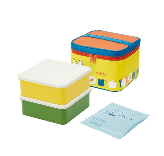 (Pre-Order) Skater Vacation Lunch Set with Cooler Bag Miffy