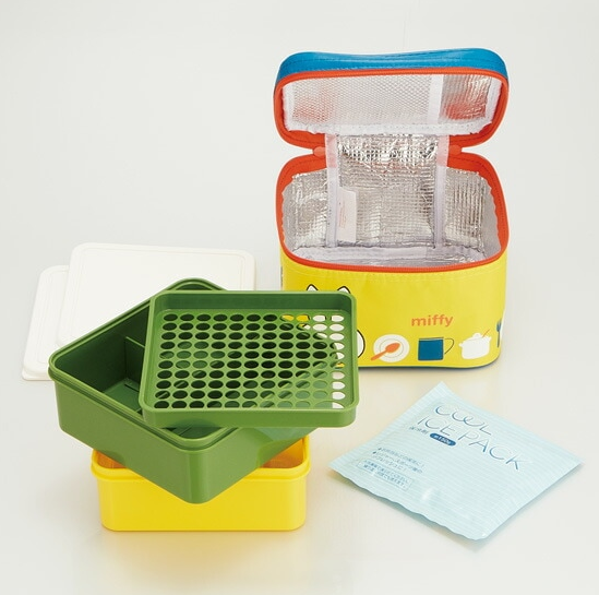 (Pre-Order) Skater Vacation Lunch Set with Cooler Bag Miffy
