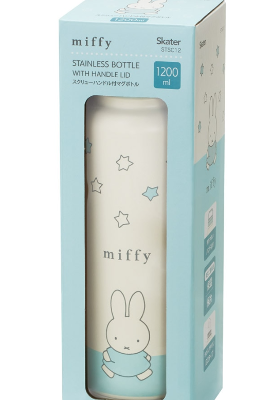 (Pre-Order) Skater Stainless Steel Mug Bottle Water Bottle 1.2L 1200ml Miffy