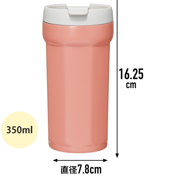 (Pre-Order) Skater Octagonal Stainless Steel Tumbler 350ml Cup with Lid Heat Insulation Miffy