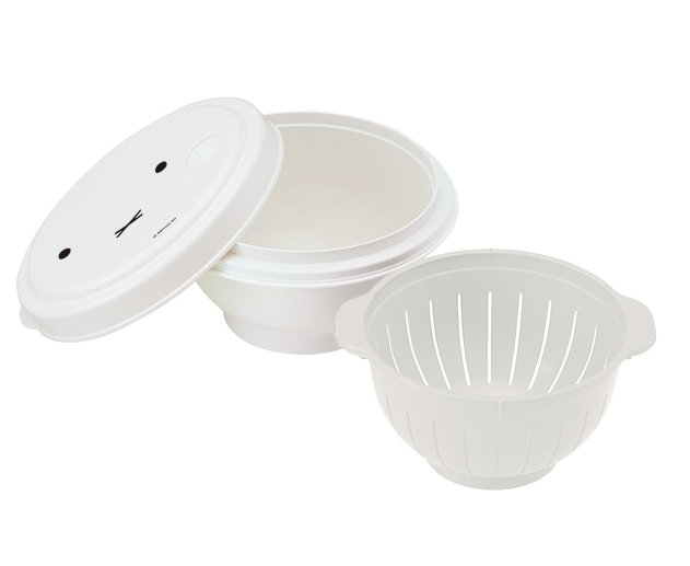 (Pre-Order) Skater Bowl-shaped thin-walled rice storage container [S size] Miffy