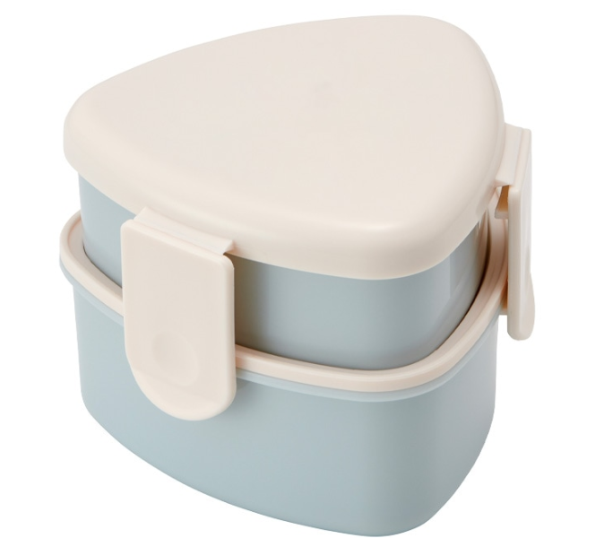 (Pre-Order) Skater Antibacterial Triangle Rice Ball Case Two-Tier 500ml Miffy