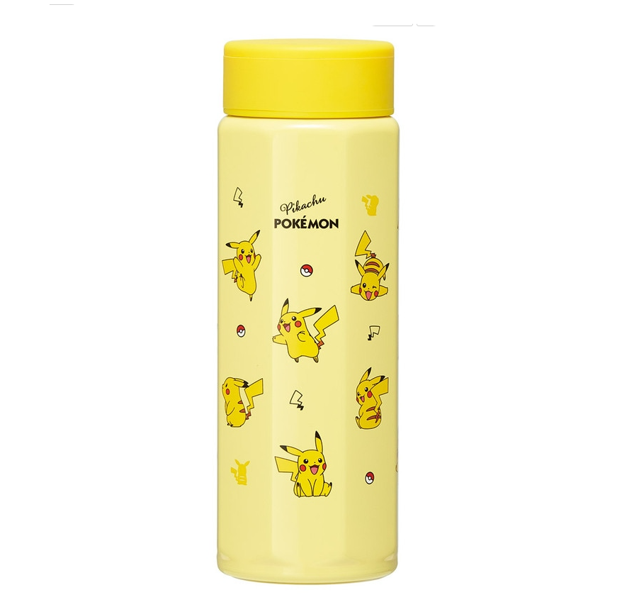 (Pre-Order) Skater Octagonal Stainless Steel Mug Water Bottle, 500mlPokémon, Pikachu, Boys