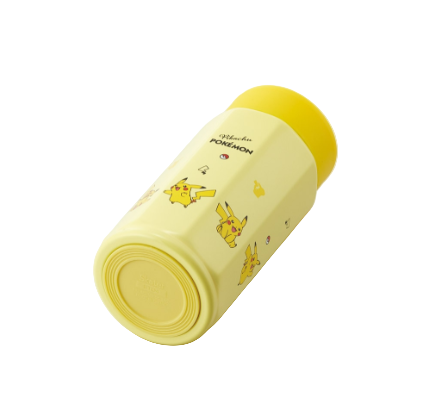 (Pre-Order) Skater Octagonal Stainless Steel Mug Water Bottle, 350ml Pokemon, Pikachu