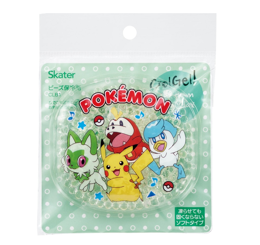 (Pre-Order) Skater Bead Ice Packs Pokémon, Pikachu