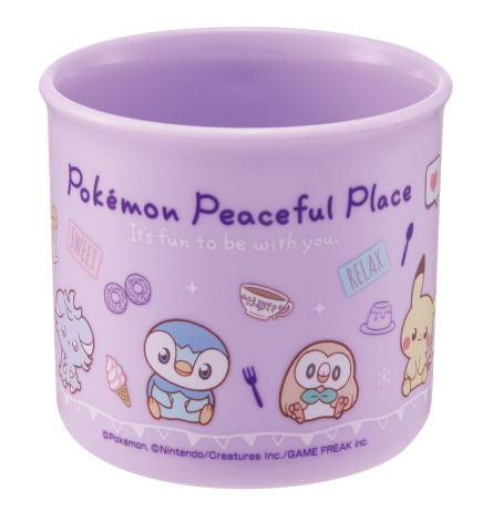 (Pre-Order) Skater Antibacterial dishwasher-safe plastic cup, 200ml PokePeace 24
