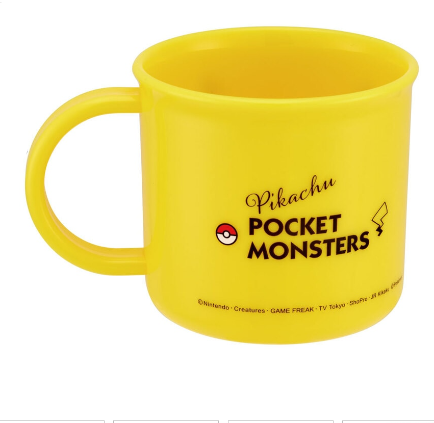 (Pre-Order) Skater Antibacterial Dishwasher-Safe Plastic Cup, 200ml, Pikachu Face